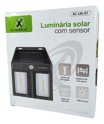 Imagem de Luminaria Solar Led Com Sensor De Movimento Sem Fio
