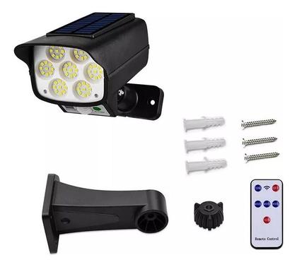 Imagem de Luminaria Solar LED Resistente a Agua Sensor de Presença Sem Fio Ajustavel