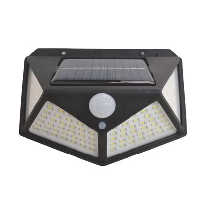 Imagem de Luminária Solar Parede 100 Led Sensor Presença Com 3 Funções