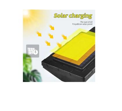 Imagem de Luminária Solar Poste Rua Parede Refletor 288 Led C/ Sensor