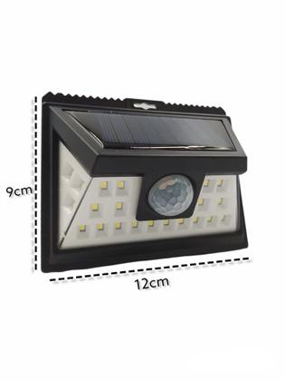 Imagem de Luminária Solar Refletor Led Solar Com Sensor de Movimento