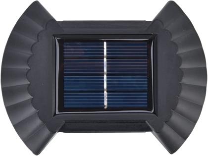 Imagem de Luminaria Solar Spot Balizador Arandela de Parede Resistente Enfeite Luz Rua Escada Quintal Jardim Garagem Casa Decoraçao Led