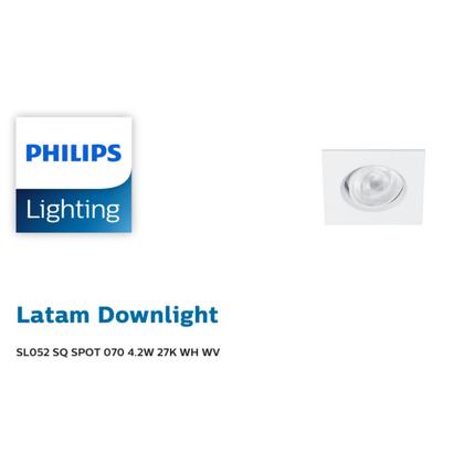 Imagem de Luminária Spot Led 6.2w Philips 6500k 550lm Bivolt GU10