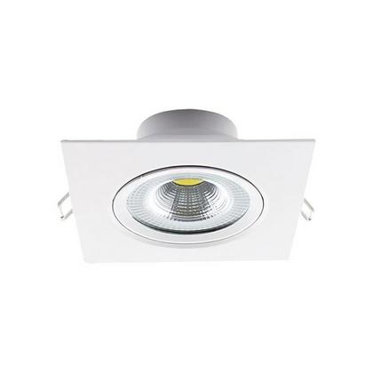 Imagem de Luminária Spot Luz LED Quadrada Luz Fria Iluminação 3W