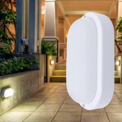 Imagem de Luminária Tartaruga Led 8w Branco Quente 3000k Bivolt Iluminação Externa para Casa