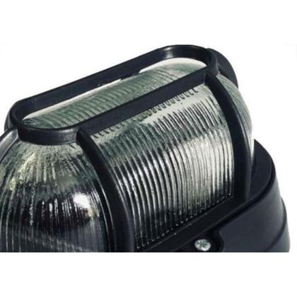 Imagem de Luminaria Tartaruga Pvc Shintech Preta Com Plastico Tpp2Pq