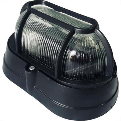 Imagem de Luminaria Tartaruga Pvc Shintech Preta Com Plastico Tpp2Pq