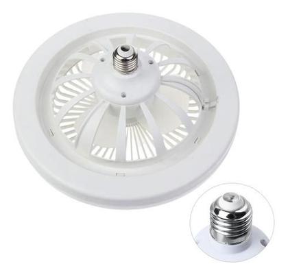 Imagem de Luminária Teto Luz Led Ventilador Lâmpada Silencioso Bivolt