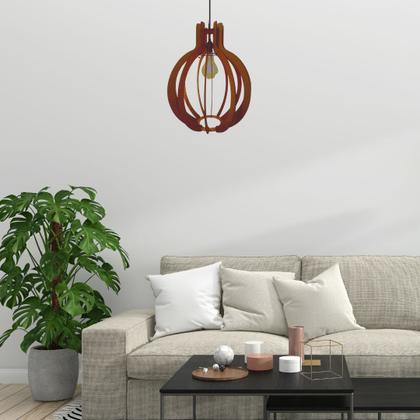 Imagem de Luminária Teto tipo Pendente JUPITER MDF - Completa