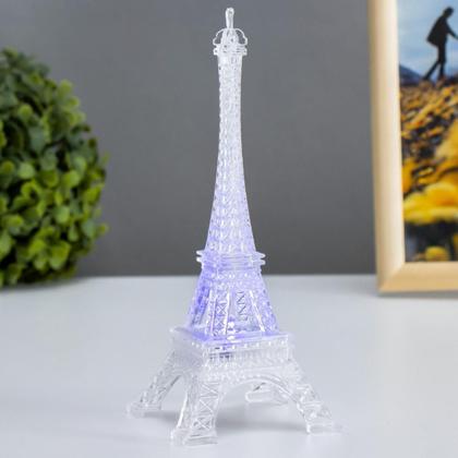 Imagem de Luminária Torre Eiffel 3d Led Abajur Decoração Acrílico 2024