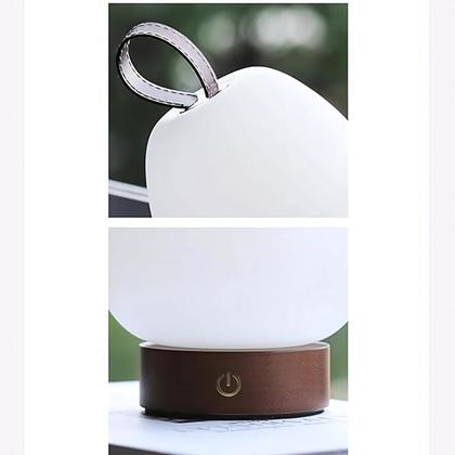 Imagem de Luminária Touch Led Abajur De Leitura Dimerizável Recarregável Mesa 3W Quarto Sala Cabeceira