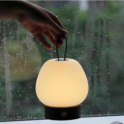 Imagem de Luminária Touch Led Abajur De Leitura Dimerizável Recarregável Mesa 3W Quarto Sala Cabeceira