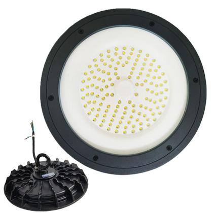 Imagem de Luminaria Ufo Led 100w Highbay 160º Galpao Empresa Industrias Segurança Jardim Quintal