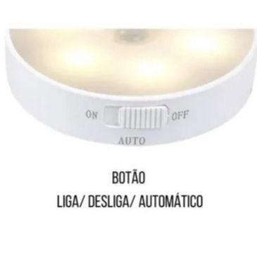 Imagem de Luminárias Lâmpada Led Sem fio com Sensor E recarregável