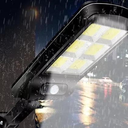 Imagem de  Luminárias Solar 300w Com Sensor De Presença Controle