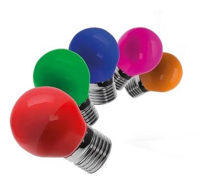 Imagem de Luminatti - Lâmpada Bolinha Led G45 6W Bivolt E27 - ROSA