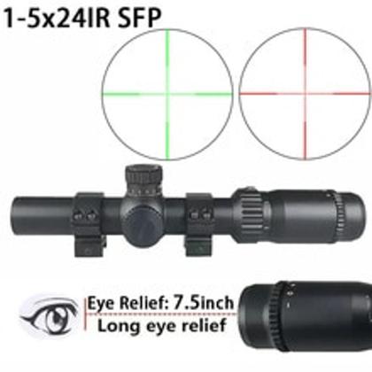 Imagem de Luneta gt optics 1-5x24ir-ru