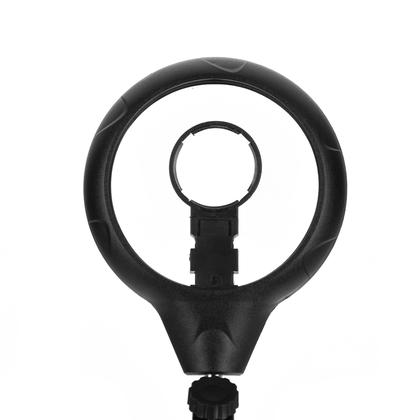 Imagem de Lupa bancada eletronica mesa 5 leds 3 lentes garras de solda