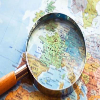 Imagem de Lupa De Aumento Lente Leitura De Mão Escritório Escola 60mm