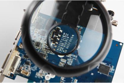 Imagem de Lupa De Bancada Mesa Com Suporte 5 Leds 3 Lentes Garras De Solda 2073