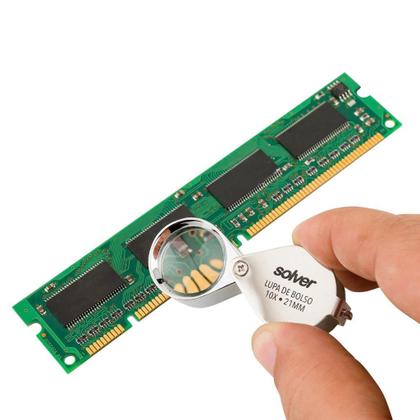 Imagem de Lupa de Bolso Solver 10X SLD-111