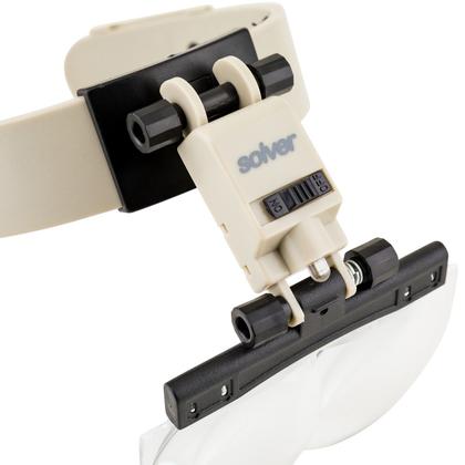 Imagem de Lupa de Cabeça com Led Solver SLC-1010