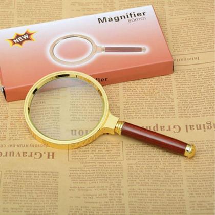 Imagem de Lupa de Mão Magnifier Lente de 90mm Lindo Acabamento - MF90