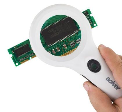 Imagem de Lupa de mão Solver SLP-193 UV LED