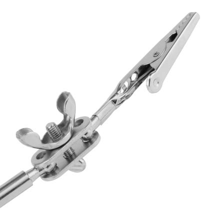 Imagem de Lupa De Mesa Com Suporte Garras Ferro Articulável 60mm