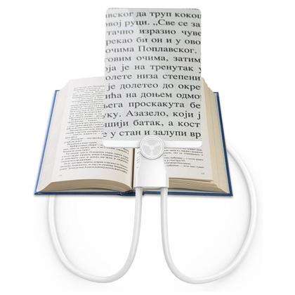 Imagem de Lupa de Pescoço para Leitura Aumento 5x Haste Flexivel Maos Livres Apoio Mesa Idoso Baixa Visao Tarefa Trabalho Visualizaçao Ampla Multiuso Resistente