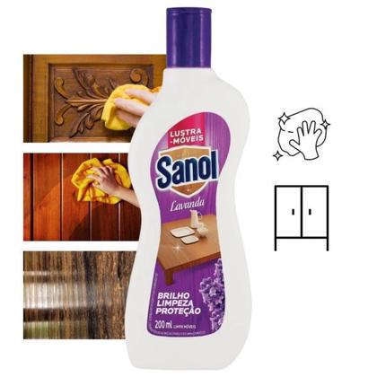 Imagem de Lustra Móveis Sanol Lavanda 200ml
