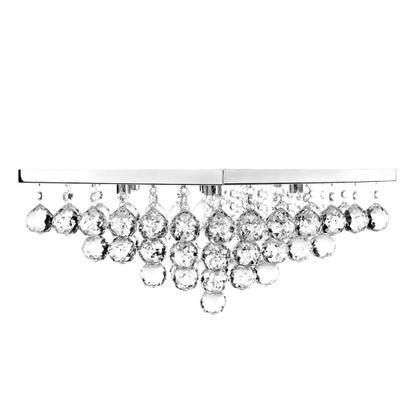 Imagem de Lustre Cristal Legitimo Classic Square 40x40 + Lâmpadas 6000