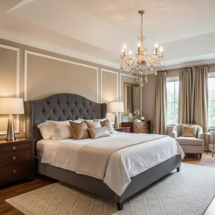 Imagem de Lustre De Cristal Luminária Luxuoso Ambar Com 8 Braços