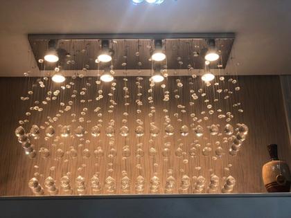 Imagem de Lustre De Cristal, Retangular Sala De Jantar/estar