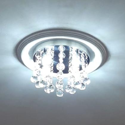 Imagem de Lustre de cristal verdadeiro redondo 20 cm de altura ILUSTRE CRISTAIS