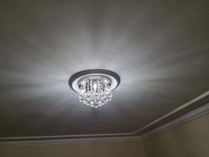 Imagem de Lustre de cristal verdadeiro redondo 20 cm de altura ILUSTRE CRISTAIS