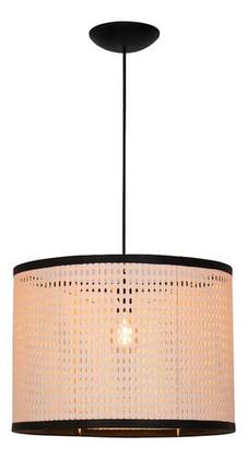 Imagem de Lustre De Teto Pendente Palha Indiana Redonda Cristal Mesa5