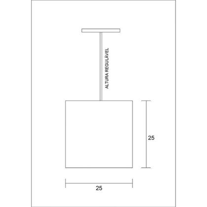 Imagem de Lustre Infantil Pendente Borboletas 25cmx25cm Branco/Branco