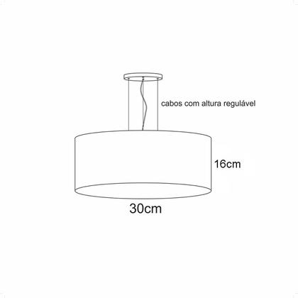 Imagem de Lustre Infantil Pendente Corações com Cristais 30x16