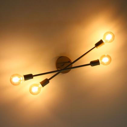 Imagem de Lustre LuminaLux Sputnik Monaco 2 Braços Pendente Industrial