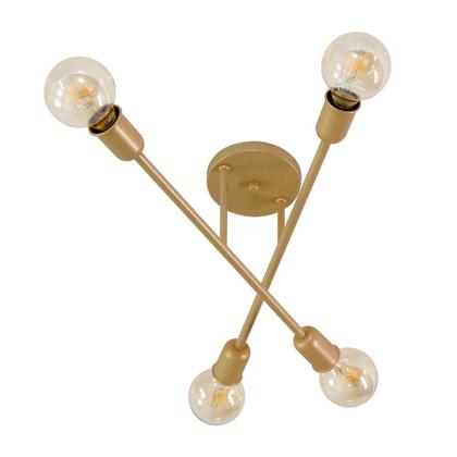 Imagem de Lustre LuminaLux Sputnik Monaco 2 Braços Pendente Industrial