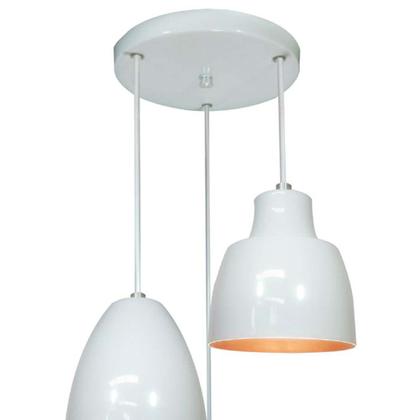 Imagem de Lustre Luminária Pendente Bell Trio Utron