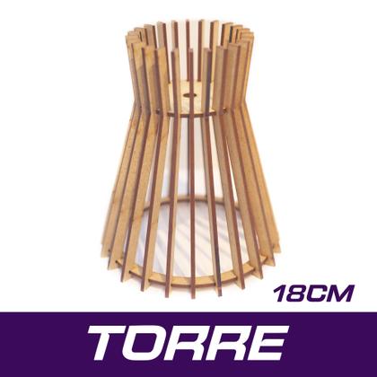 Imagem de Lustre Luminária Teto Com Pendente Madeira MDF Diversos Modelos