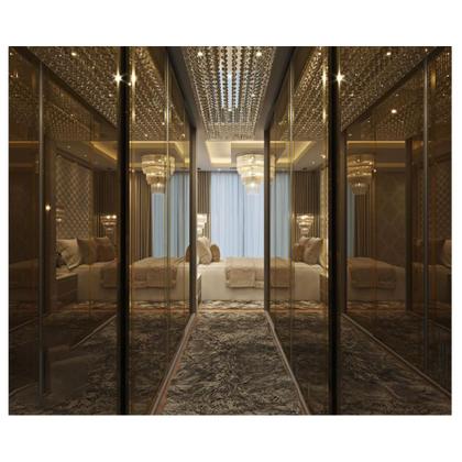 Imagem de Lustre Para Sala De Cristal Legítimo K9 Base Inox 80x25 Cm