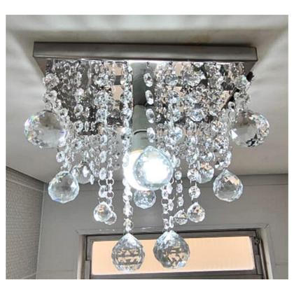 Imagem de Lustre para sala de cristal legitimo vai montado,soquete E27.