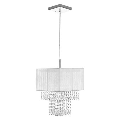 Imagem de Lustre Para Sala De Cupula Cristal Acrílic Marrycrilic Branc