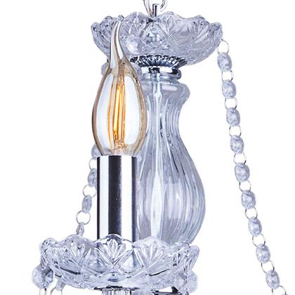 Imagem de Lustre Para Sala de Jantar Candelabro de Cristal Legítimo France Nice 3 braços E14 Bivolt