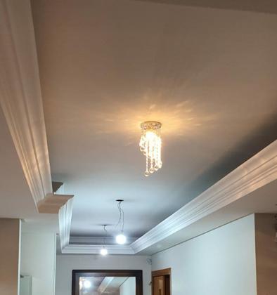 Imagem de Lustre para sala quarto de cristal legítimo k9 espiral redondo 30 cm Alt Soquete E27