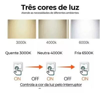 Imagem de Lustre Pendente 40w Design Moderno Bivolt Preto 3 Em 1