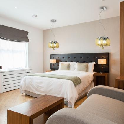 Imagem de Lustre Pendente Bacia De Cristal Âmbar 28 Cm De Diâmetro